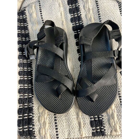 Chaco Men's Black Outdoor Sandals - Picture 4 of 8